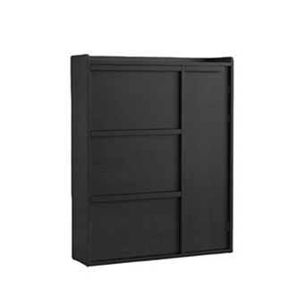 Shoe Storage Cabinet with 3 Flip Drawers & Side Door, Hidden Shoe Organizer