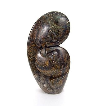 Kissing Lovers Figurine
