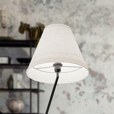 Angular Base Table Lamp with Conical Shade - 23 in. - E26 Bulb Compatible - Contemporary Design