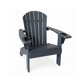 Garvee HDPE Frog Chair UV Resistant Outdoor Seat for Garden Beach Camping W80.5*D85*H92.5