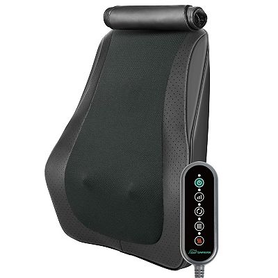 Snailax Back Massager with Heat, 3D Kneading Massage Pillow for Back, Neck,  Shoulder Pain Relief