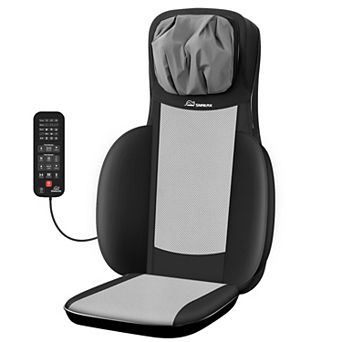 Snailax Shiatsu Neck and Back Massager with Heat, Adjustable-Height Neck Massager Rollers