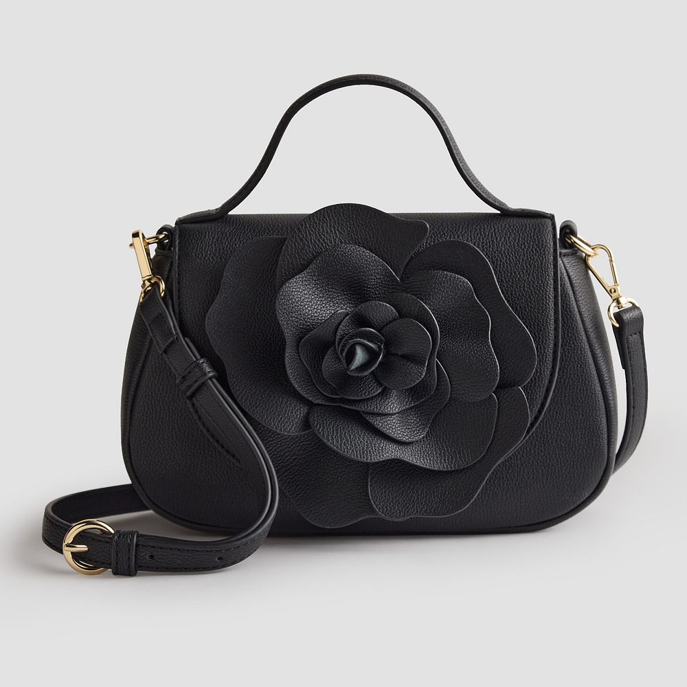 LC Lauren Conrad Flower Clutch