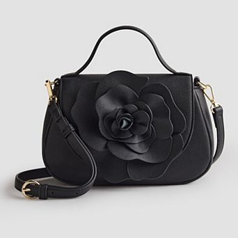 LC Lauren Conrad Flower Clutch