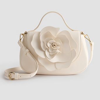 LC Lauren Conrad Flower Clutch
