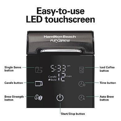 Hamilton Beach FlexBrew Advanced 5-in-1 Coffee Maker