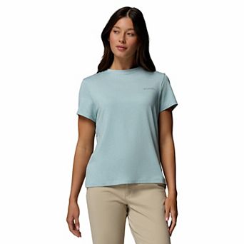 Women's Columbia Parsons Point Short Sleeve Logo Tee