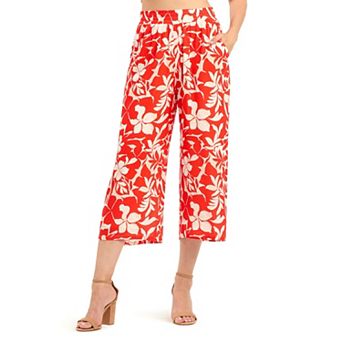 Women's AB Studio Pull-On Wide Leg Cropped Pants