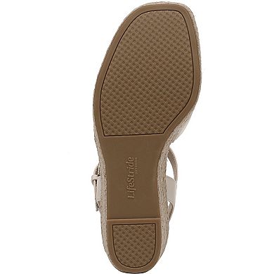 LifeStride Havana Women's Wedge Espadrille Sandals