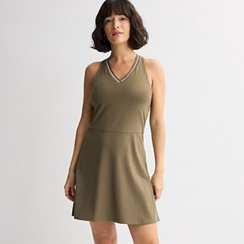 Women's FLX Affirmation V-Neck Tipping Dress