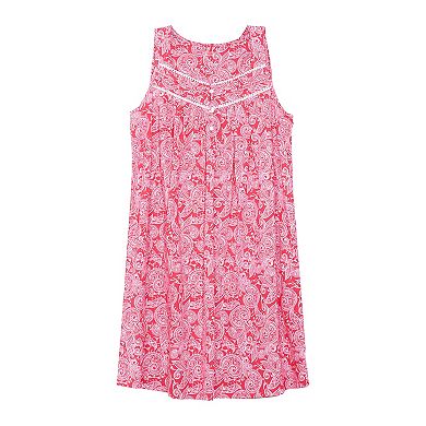 Petite Croft & Barrow® Sleeveless Nightgown