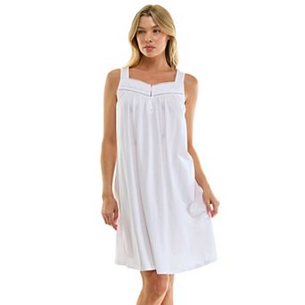 Women's Croft & Barrow® Cotton Sleeveless Nightgown