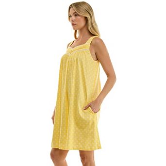 Women's Croft & Barrow® Cotton Sleeveless Nightgown