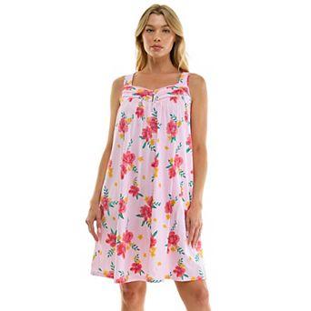Women's Croft & Barrow® Cotton Sleeveless Nightgown