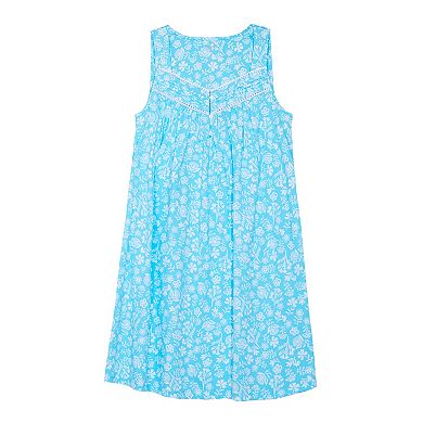 Plus Size Croft & Barrow® Cotton Sleeveless Nightgown