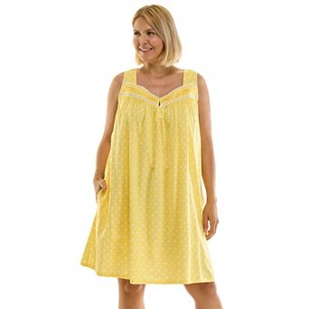 Plus Size Croft & Barrow® Cotton Sleeveless Nightgown