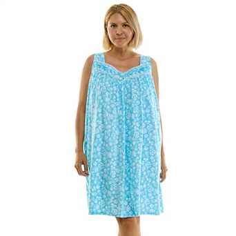 Plus Size Croft & Barrow® Cotton Sleeveless Nightgown