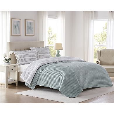 Altavida All Seasons 4-Piece Comforter & Quilt Set