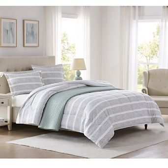 Altavida All Seasons 4 pc Comforter & Quilt Set