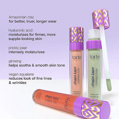 shape tape full coverage hydrating color corrector