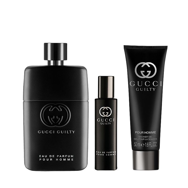 Gucci Gucci Guilty Pour Homme Eau de Parfum and Shower Gel Trio Gift Set, Guilty Ph