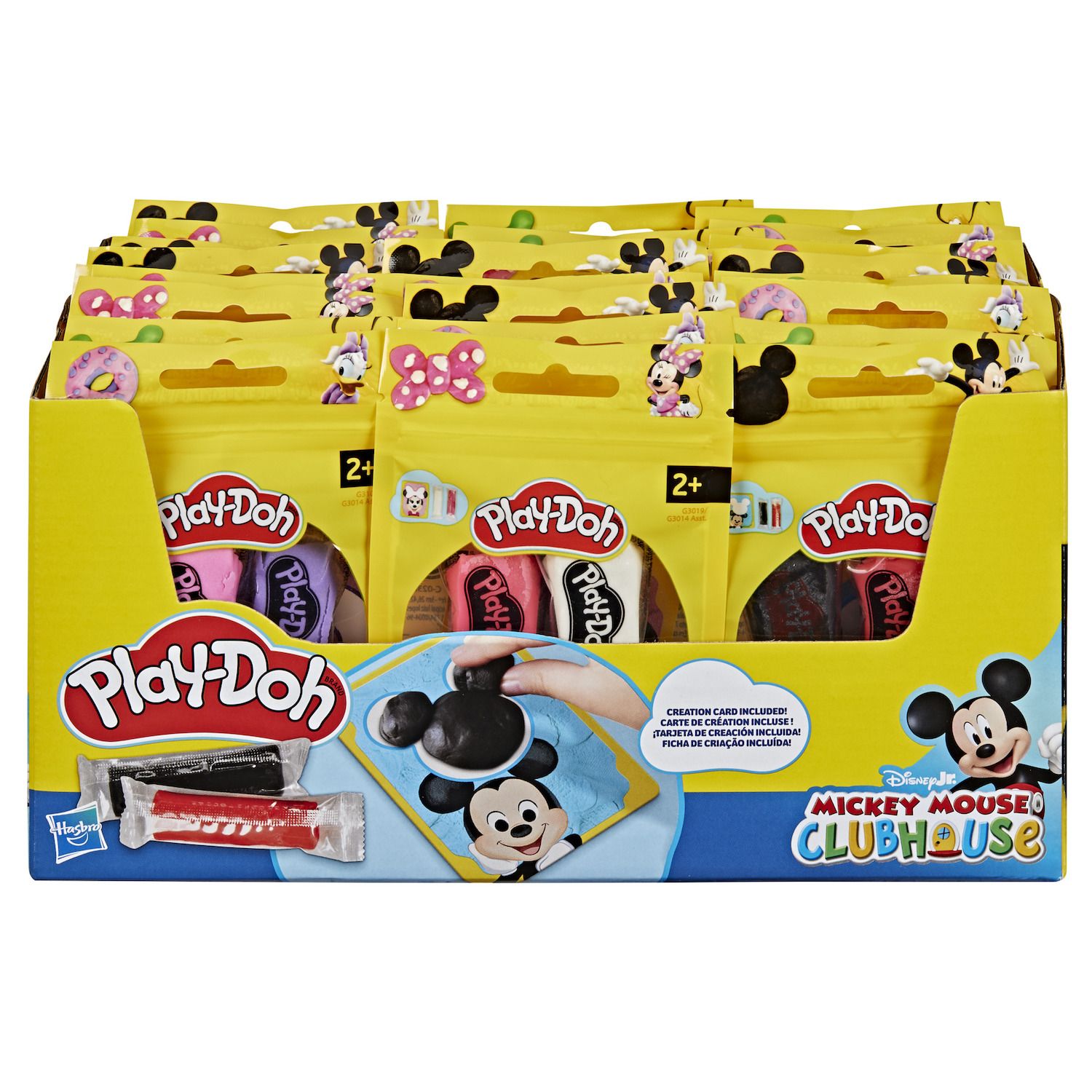 Детские игрушки Play-Doh Disney Mickey Mouse Clubhouse Stamp & Go Assortment — фото 1