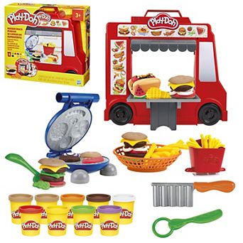Play-Doh Burger Truck Playset with Accessories