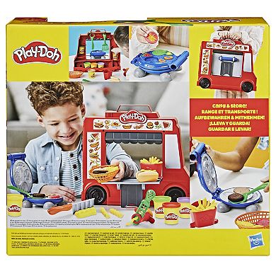 Play-Doh Burger Truck Playset with Accessories