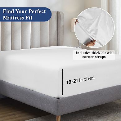 SUPERIOR Apus 500 Thread Count Extra Deep Fitted Sheet