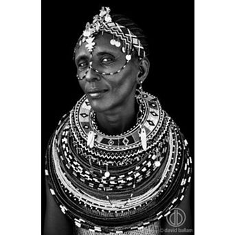 Turkana Woman - Fine Art Canvas Print by David Ballam