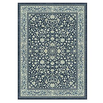 Vintage Washable Runner Rug, Non-Slip Low-Pile Carpet for Hallway, Kitchen, Laundry & Bathroom