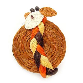 Animal Lidded Basket
