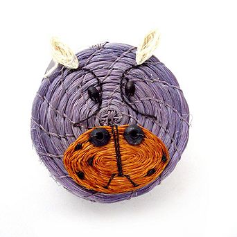 Animal Lidded Basket