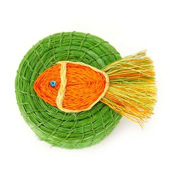 Animal Lidded Basket