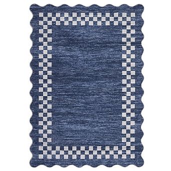 Machine Washable Non-Slip Rug, Easy-Clean & Stylish for High-Traffic Areas