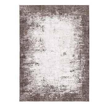 Abstract Soft Low-Pile Area Rug - Stain Resistant, Easy Clean for Living Room & Bedroom