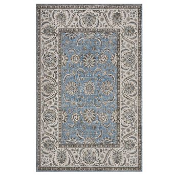 Vintage Washable Runner Rugs - Non-Slip Low Pile Carpet for Indoor Use