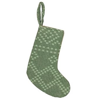 St. Nicholas Square® Geometric Pattern Mini Stocking