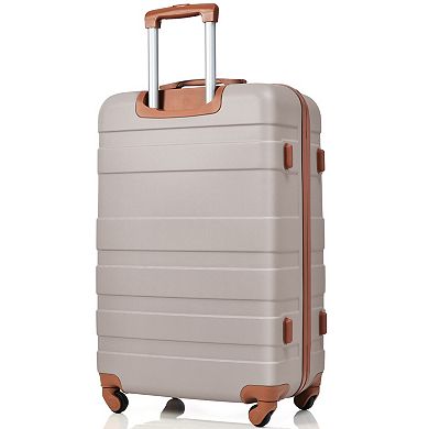 3-Piece Spinner Luggage Set Lightweight Suitcase Sets 20''24''28''