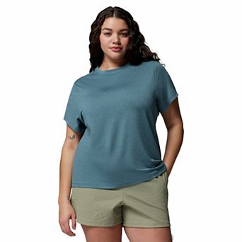 Plus Size Columbia Parsons Point Short Sleeve Logo Tee