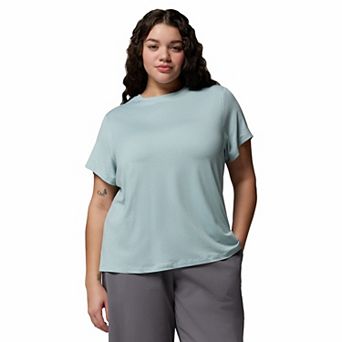 Plus Size Columbia Parsons Point Short Sleeve Logo Tee