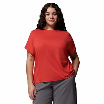 Plus Size Columbia Parsons Point Short Sleeve Logo Tee