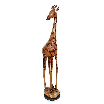 36" Giraffe Olivewood