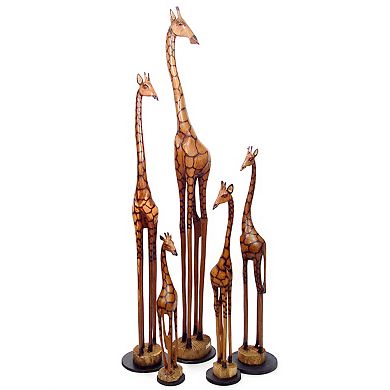 36" Giraffe Olivewood