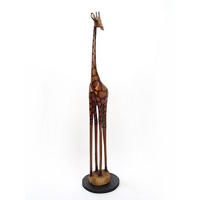 36" Giraffe Olivewood