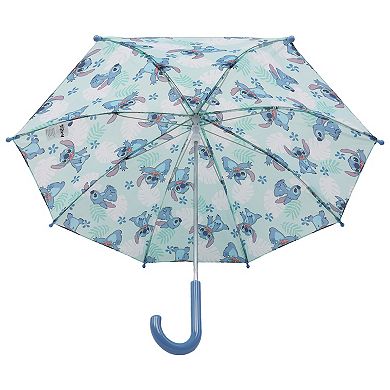 Disney's Stitch Tropical Leaf Kids Umbrella