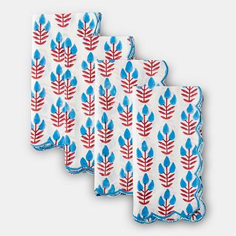 Meadow Handblocked Napkin Set