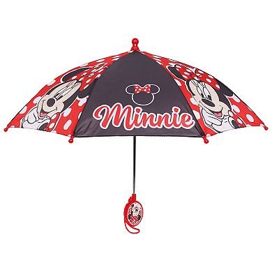 Disney's Minnie Mouse Kids Umbrella with Polka Dots