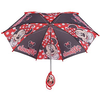 Disney's Minnie Mouse Kids Umbrella with Polka Dots