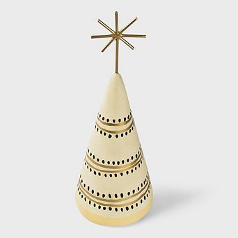 Star-Topped Christmas Tree Figurine